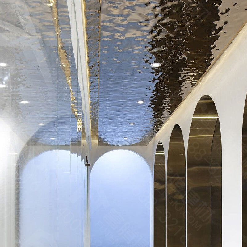 吊頂鏡面水波紋板