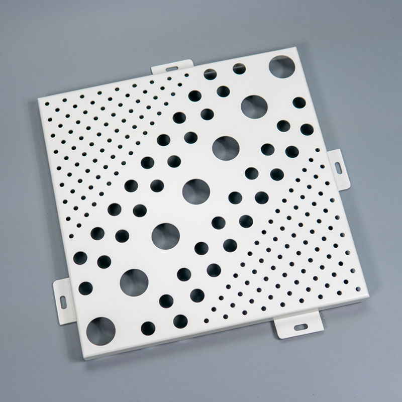 外墻定制造型沖孔鋁單板