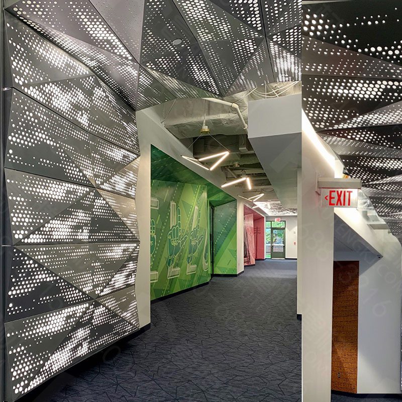 沖孔異形鋁單板